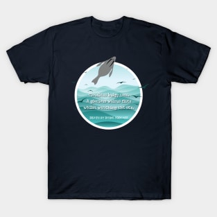 Flying Walrus Haiku T-Shirt